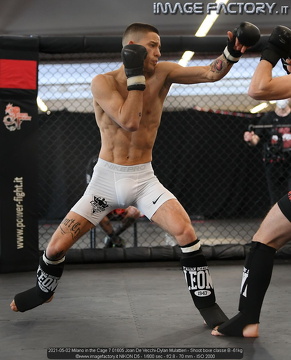 2021-05-02 Milano in the Cage 7 01605 Joan De Vecchi-Dylan Mulattieri - Shoot boxe classe B -61kg